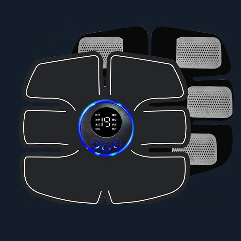 Fitness Abdominal Massage Stimulator Abdominal Muscle Trainer Vibration Body Slimming Machine Abdominal Muscle Patch